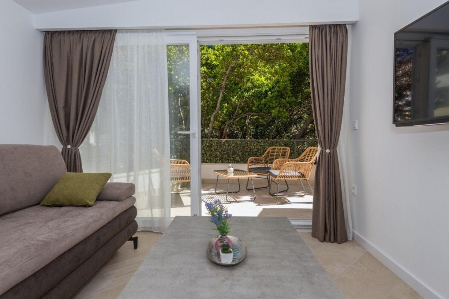 Apartments Mari - 40M From The Beach 马卡尔斯卡 外观 照片
